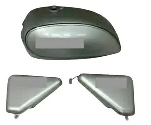 m[g R}h C^[Xe[g Vo[ X`[ KX ^N TChEH[t / K- NORTON COMMANDO INTERSTATE SILVER STEEL GAS TANK WITH SIDE WALL / FITS-