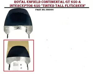 CtB[h R`l^ GT65 & C^[Zv^[ 650 FtCXN[݊- ROYALENFIELD CONTINENTAL GT65 & INTERCEPTOR650 TINTED FLYSCREEN COMPATIBLE-