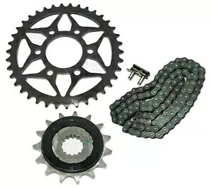 ロイヤルエンフィールド ヒマラヤン 411CC チェーン&スプロケットセット リアフロント/FITS- Royal Enfield Himalayan 411CC Chain and Sprocket Set Rear Front/FITS-