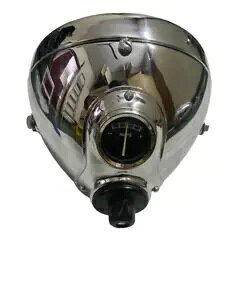 BSA Triumph Norton Ajs Matchless 7C`LucasType wbhCg N[ƌ݊܂B COMPATIBLE WITH BSA Triumph Norton Ajs Matchless 7"LucasType headlight CHROME