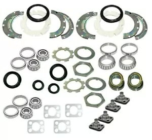 XYL TC WvV[ tg & A ANX zC[ xAO rhLbgƌ݊܂B COMPATIBLE WITH Suzuki Samurai Gypsy Front & Rear Axle Wheel Bearing Rebuild Kit