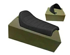 CGtB[hGTR`l^650ccubNVOC_[V[g&JEɑΉ Compatible with Royal Enfield GT Continental 650cc Black Single Rider Seat &Cowl