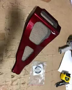 OS&D AhoubN n[h LfB zbgbh bh t[N ABS ` X|C[ n[[ 09-16 p OS&D Advanblack Hard Candy Hot Rod Red Flake ABS Chin Spoiler for Harley 09-16