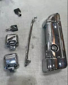 OS&D AhoubN N[ qW & b` Lbg n[[ CU[ `bvh LO cA[ pbNp OS&D Advanblack CHROME HINGES & LATCH KIT FOR HARLEY RAZOR CHOPPED KING TOUR PAK