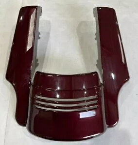 OS&D Advanblack cCXg`F[ AtF_[GNXeV n[[ 09-23p OS&D Advanblack Twisted Cherry Rear Fender Extension For Harley 09-23