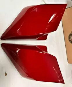 OS&D AhoubN r[h bh CVO X^C TChJo[ 2014 Nȍ~̃n[[p OS&D Advanblack Billiard Red CVO STYLE SIDE COVER FOR 2014+ HARLEY