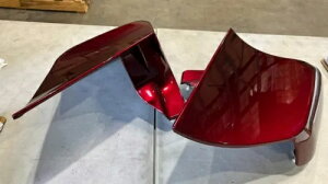 OS&D Advanblack h CVO X^C TChJo[ 2014 Nȍ~̃n[[p OS&D Advanblack UNPAINTED CVO STYLE SIDE COVER FOR 2014+ HARLEY