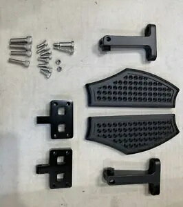 OS&D ADVANBLACK �u���b�N ���F���W�F���X �n�[���[�c�[�����O�p�㕔��q�p�t���A�{�[�h OS&D ADVANBLACK BLACK VENGEANCE REAR PASSENGER FLOORBOARDS FOR HARLEY TOURINGS