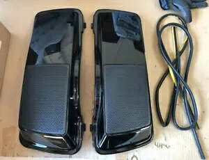 OS&D Advanblack �r�r�b�h�u���b�N 6X9 �T�h���o�b�O�X�s�[�J�[�W '06-'13 HD�p OS&D Advanblack VIVID BLACK 6X9 SADDLEBAG SPEAKER LIDS FOR '06-'13 HD �y���s�A���i�z