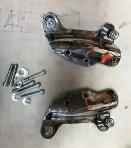 OS&D Advanblack N[ 4 _hbLOn[hEFALbg n[[c[O '09-'13p OS&D Advanblack CHROME 4-POINT DOCKING HARDWARE KIT FOR HARLEY TOURING '09-'13