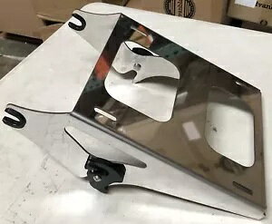 OS&D AhoubN N[ O\ c[Abv cA[ pbN }EeBO bN '09-'23 HD OS&D ADVANBLACK CHROME DETACHABLE TWO UP TOUR PACK MOUNTING RACK '09-'23 HD