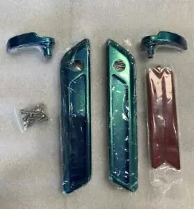 OS&D AhoubN fCgi u[ ThobO bh o[ & b` Jo[ Zbg Lbg 14+HD p OS&D ADVANBLACK Daytona Blue SADDLEBAG LID LEVER & LATCH COVER SET KIT FOR 14+HD