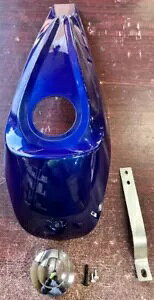 OS&D AhoubN NbV Tt@CA u[ ^N _bV R\[ '08-'23 HD SG &RG p OS&D Advanblack Crushed Sapphire Blue TANK DASH CONSOLE FOR '08-'23 HD SG &RG