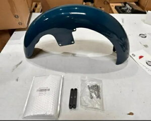 OS&D AhoubN r[h eB[ 21" tgtF_[ '09-'22 n[[p OS&D Advanblack Billiard Teal 21" FRONT FENDER FOR '09-'22 HARLEY