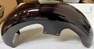 OS&D AhoubN ubN JCG 19 C` tgtF_[ '09-'22 n[[p tgtF_[𖾂炩ɂ܂ OS&D Advanblack Blackened Cayenne 19" REVEAL FRONT FENDER FOR '09-'22 HARLEY