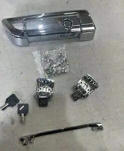 OS&D AhoubN N[ qW & b` Lbg n[[ CU[ `bvh LO cA[ pbNp OS&D Advanblack CHROME HINGES & LATCH KIT FOR HARLEY RAZOR CHOPPED KING TOUR PAK