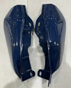 OS&D AhoubN r[h u[ ~bht[ GA fBtN^[ q[g V[h '09-'23 HDp OS&D Advanblack Billiard Blue MID-FRAME AIR DEFLECTOR HEAT SHIELD FOR '09-'23 HD