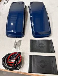 OS&D AhoubN r[h u[ c[O 14 ΈȏpWThobOW OS&D Advanblack Billiard Blue STANDARD SADDLEBAG LIDS FOR TOURING 14+