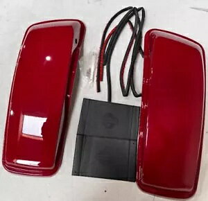 OS&D AhoubN r[h bh c[O 14 ΈȏpWThobOW OS&D Advanblack Billiard Red STANDARD SADDLEBAG LIDS FOR TOURING 14+