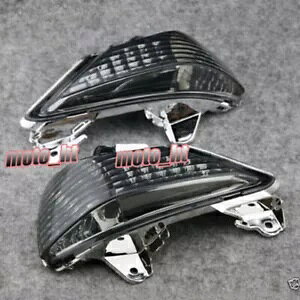 X[NtgECJ[Y Kawasaki Ninja 650R EX650 ER-6N ER650C 2009-11p Smoke Front Turn Signal Lens for Kawasaki Ninja 650R EX650 ER-6N ER650C 2009-11