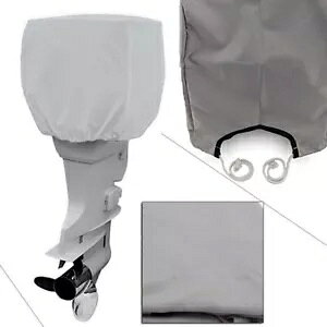 62*30.5*61 C`{[gDO@GWn[tJo[Vo[ő 10HP/40HP/100HP/200HP 62*30.5*61" Boat Outboard Engine Half Cover Silver up to 10HP/40HP/100HP/200HP