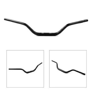 28MM ~bhnho[ nht@bgo[ _[gsbgoCN I[goC Gf[ ATV MX ubN 28MM Mid Handlebar Handle Fat Bars Dirt Pit Bike Motorcycle Enduro ATV MX Black