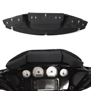 �t�F�A�����O�|�[�` �t�����g�K���X �o�b�O 3 �|�P�b�g �n�[���[ �c�[�����O �X�g���[�g �O���C�h FLHX 14-up �ɓK�� Fairing Pouch Windshield Bag 3 Pocket Fit Harley Touring Street Glide FLHX 14-up �y���s�A���i�z