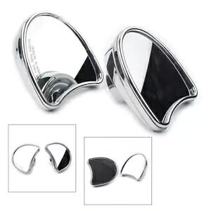 2x �I�[�g�o�C�L�p�t�F�A�����O�}�E���g�~���[ 96-13 �n�[���[ FLHT FLHX FLHTK �ɓK�� 2x Motorcycle Wide Angle Fairing Mount Mirrors Fit 96-13 Harley FLHT FLHX FLHTK