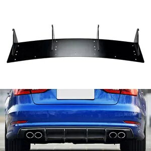 Aop[fBt[U[AXvb^[X|C[bvAEfB S3 8V Z_ɓK Rear Bumper Diffuser Rear Splitters Spoiler Lip fit For Audi S3 8V Sedan