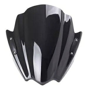 7/8 C` & 1 C` nho[ }Eg tg tgKX EBh XN[ [^[ jo[T 7/8" & 1" Handlebar Mount Front Windshield Wind Screen Motor Universal