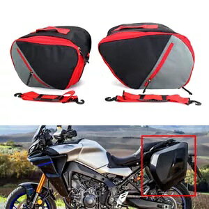 Ci[Ci[ו[TChobOtBbg}ng[T[ 9 g[T[ 900/GT bh 2  Liner Inner Luggage Storage Side Bag Fit Yamaha Tracer 9 Tracer 900/GT Red 2PCS