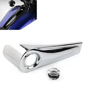 �_�b�V���R���R���\�[�� + �K�\�����^���N�L���b�v�J�o�[ �n�[���[�G���N�g���X�g���[�g���[�h 86-07 �N���[���ɓK�� Dash Fuel Console+Gas Tank Cap Cover Fit Harley Electra Street Road 86-07 Chrome