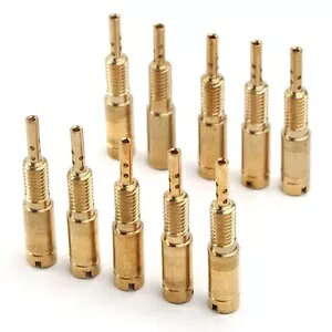 10xLu^[ pCbg X[ WFbg #15-25 #30-40 ~Nj 34 HS40 HSR VM28/486 TM40 ɓK 10xCarburetor Pilot Slow Jets #15-25 #30-40 Fit Mikuni 34 HS40 HSR VM28/486 TM40