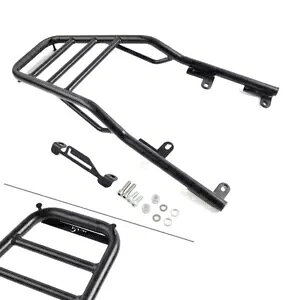 ALAוbNJ[Sz_[z_ NC750X 2021-2023 S Rear Carrier Luggage Rack Cargo Holder For HONDA NC750X 2021-2023 Black Iron