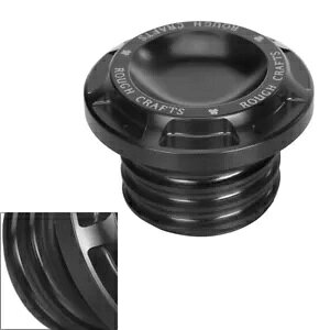 ubN KXIC Lbv R^N Jo[ n[[ X|[cX^[ 883 1200 XL883 XL1200 48 ɓK Black Gas Oil Cap Fuel Tank Cover Fit Harley Sportster 883 1200 XL883 XL1200 48