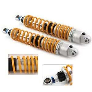 385mm 15.2�C���` �I�[�g�o�C ATV �G�A�V���b�N�A�u�\�[�o�[ �_���p�[ �z���_ ���}�n �X�Y�L�ɓK�� 385mm 15.2 Motorcycle ATV Air Shock Absorber Damper Fit Honda Yamaha Suzuki �y���s�A���i�z