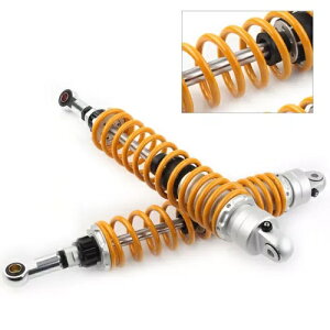 �y�A 420 �~�����[�g�� 16.5 �I�[�g�o�C ATV ���A�G�A�V���b�N�A�u�\�[�o�[�_���p�[�z���_���}�n Pair 420mm 16.5 Motorcycle ATV Rear Air Shock Absorber Damper For Honda Yamaha �y���s�A���i�z