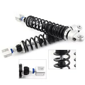 yA 400 ~[g 15.7 "ATV AVbNAu\[o[GATXyVz_}nXYLp Pair 400mm 15.7" ATV Rear Shock Absorber Air Suspension For Honda Yamaha Suzuki