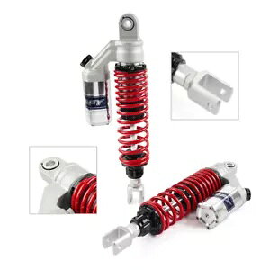 z_ PCX160 p 355 ~[gXvO_sOVbNAu\[o[ 355mm Spring Adjust Damping Shock Absorber For Honda PCX160