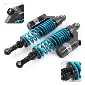u[ 7 ~[gXvO_sOVbNAu\[o[z_}nJTLXYLp Blue 7mm Spring Adjust Damping Shock Absorber For Honda Yamaha Kawasaki Suzuki