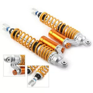 400 ~[g 15.7 "[^[ ATV AGAVbNAu\[o[_p[z_}nXYLp 400mm 15.7" Motor ATV Rear Air Shock Absorber Damper For Honda Yamaha Suzuki