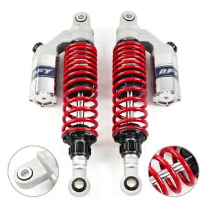 350 ~[g_sOVbNAu\[o[z_ CB400 SF CB400 VTEC }nVo[ 350mm Adjust Damping Shock Absorber For Honda CB400 SF CB400 VTEC Yamaha Silver