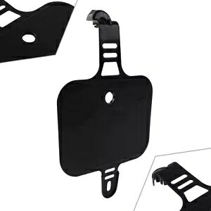 �u���b�N�t�����g�i���o�[�v���[�g CRF50 50 110cc 125cc 150cc �s�b�g�v���g���C���_�[�g�o�C�N�p Black Front Number Plate For CRF50 50 110cc 125cc 150cc PIT PRO Trail Dirt Bike �y���s�A���i�z