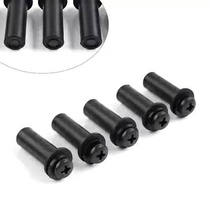 5X EBhXN[ EF ibg {glWt n[[ [h OCh ubNpn[hEFA Lbg 5X Windscreen Well Nut W/ Bolt Screws Hardware Kit For Harley Road Glide Black