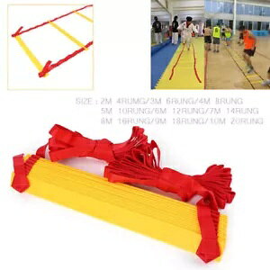 5 8 10 11 12 OAWeB_[TbJ[Xs[htbg{[tBbglXtB[gg[jOp 5 8 10 11 12 Rung Agility Ladder for Soccer Speed Football Fitness Feet Training