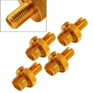 ゴールド 10 ミリメートルクラッチブレーキスロットルケーブルアジャスターネジオートバイダートバイク用 Gold 10mm Clutch Brake Throttle Cable Adjuster Screw For Motorcycle Dirt Bike