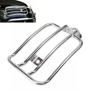 N[\㕔ȉוbNLAn[[X|[cX^[XL 883 2004-06ɓK Chrome Solo Rear Seat Luggage Rack Carrier Fit Harley Sportster XL 883 2004-06