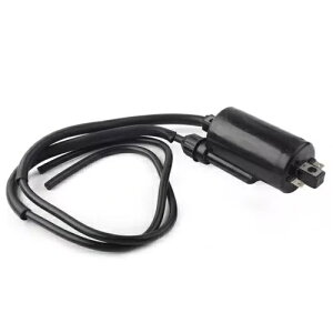 12 �{���g�_�΃R�C�� �L���b�v ���C���[�t�� �z���_ CB650 CB650C CB650SC GL1100 GL1200 12 Volts Ignition Coils Caps w/Wire Fit Honda CB650 CB650C CB650SC GL1100 GL1200 �y���s�A���i�z