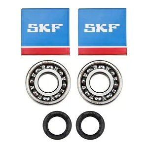 SKF NNVtg xAO ύ݃Zbg vW[ WFbg tH[X TSDI C-Tech 50 2T-p SKF Crankshaft Bearing Simmerring Set for Peugeot Jet Force TSDI C-Tech 50 2T-
