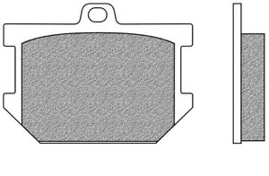 �u���[�L�p�b�h FD.0017 �I�[�K�j�b�N ���}�n SR XS 500 / XS XV 1000 1100-�p Brake pads FD.0017 organic for Yamaha SR XS 500 / XS XV 1000 1100- �y���s�A���i�z